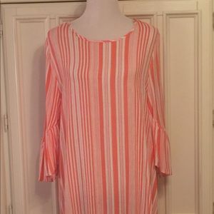 New Umgee Ruffle-Sleeve Dress